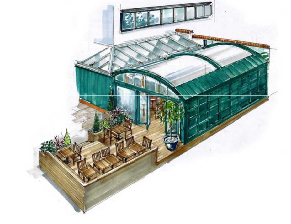 Proposed Garden Room at The Radcliffe Arms
